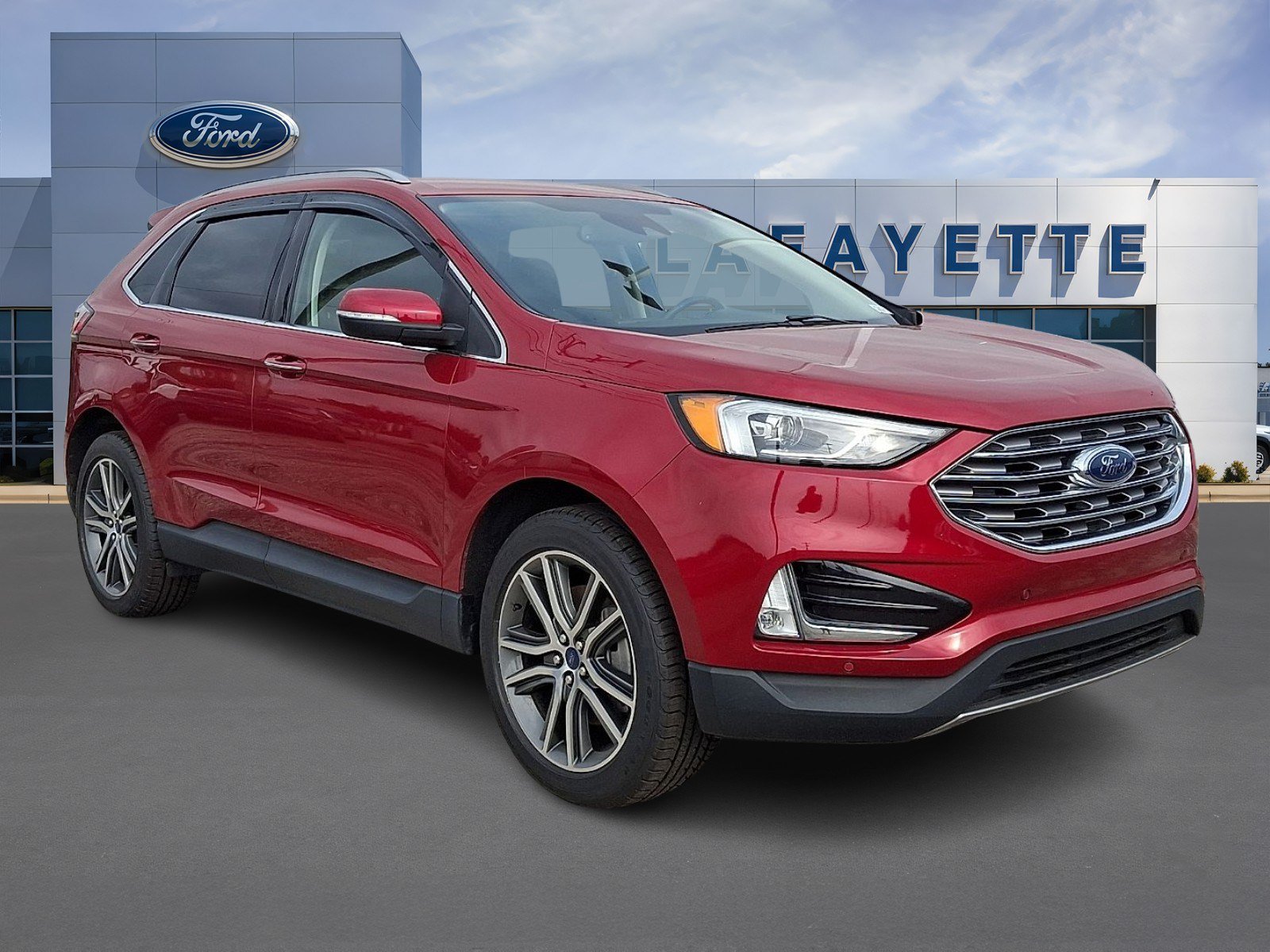 Certified 2021 Ford Edge Titanium w/ Cargo Accessory Package