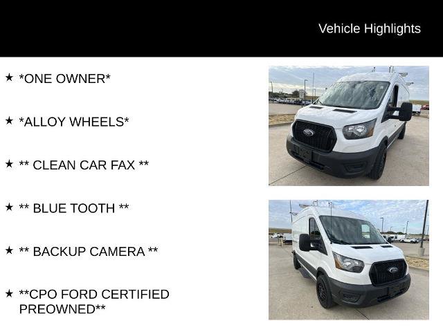 Certified 2024 Ford Transit 350 148 Medium Roof RWD image 4