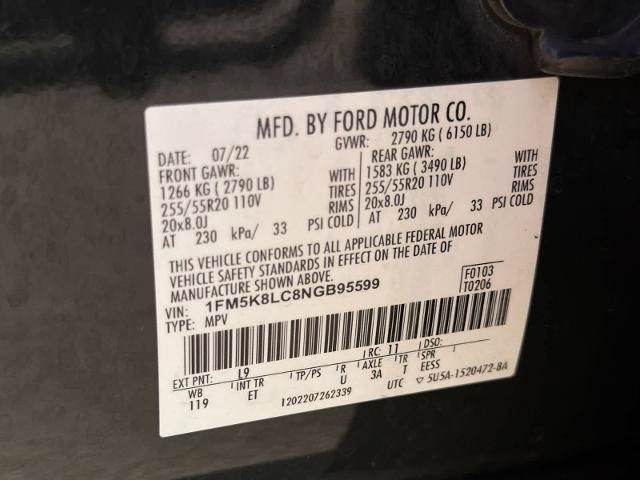 Certified 2022 Ford Explorer King Ranch AWD/4WD image 39