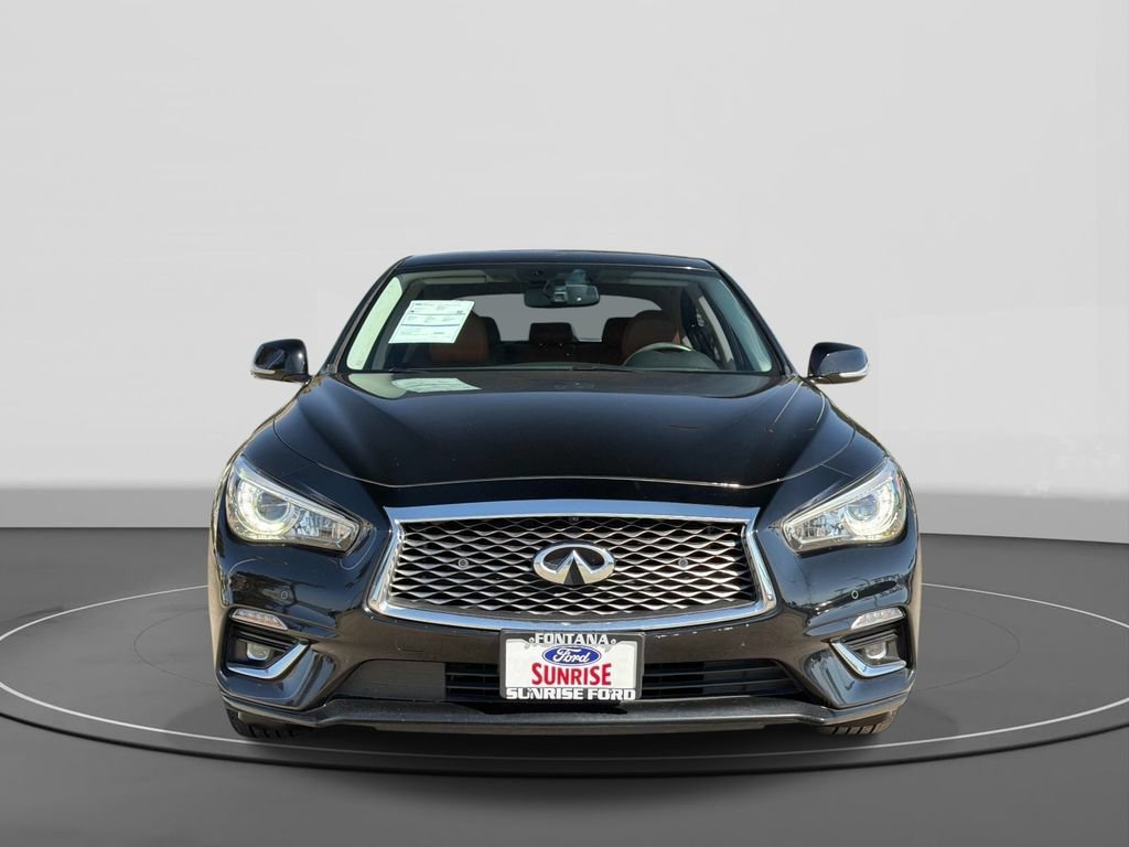 Used 2023 INFINITI Q50 Luxe w/ Cargo Package RWD image 3