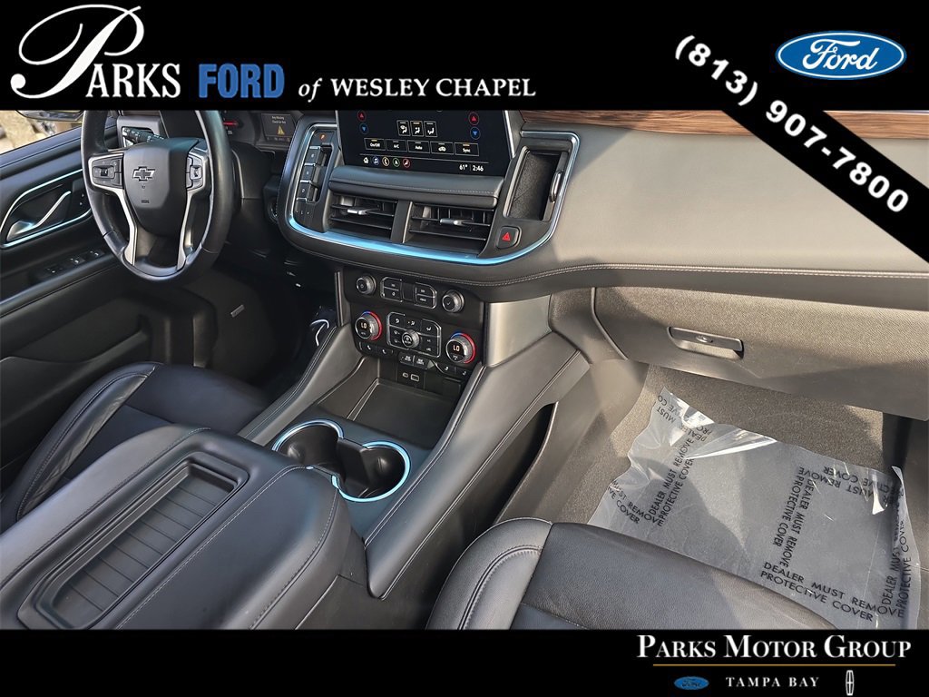 Used 2021 Chevrolet Tahoe Z71 w/ Rear Media and Nav Package image 11