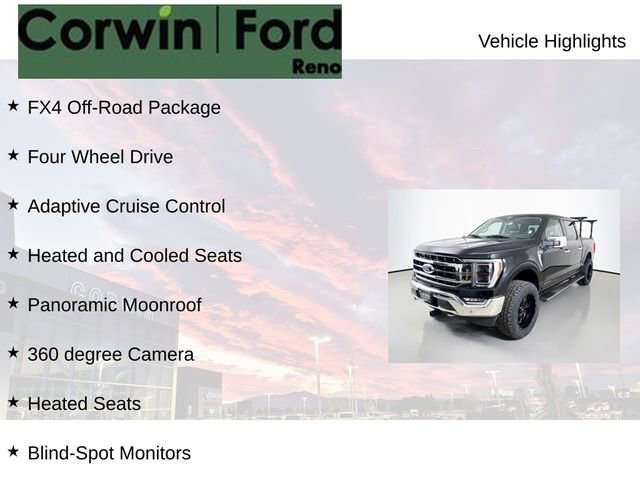 Certified 2021 Ford F150 Lariat w/ Equipment Group 502A High AWD/4WD image 7