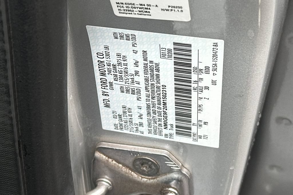 Certified 2021 Ford Transit Connect XLT FWD image 28