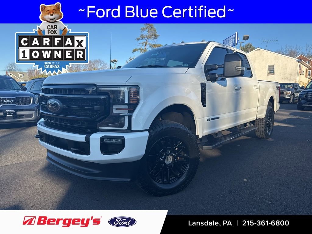 Certified 2022 Ford F350 Lariat w/ Black Appearance Package image 1