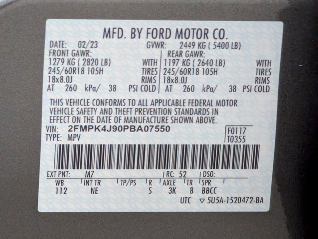 Certified 2023 Ford Edge SEL w/ Sport Appearance Package AWD/4WD image 25