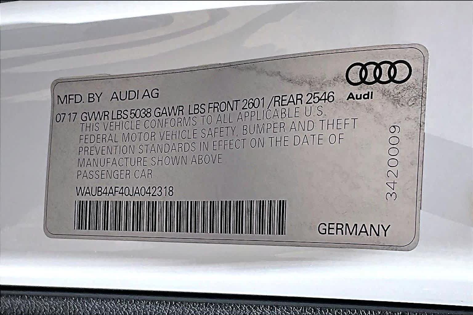 Used 2018 Audi S4 Premium Plus w/ Navigation Package AWD/4WD image 34