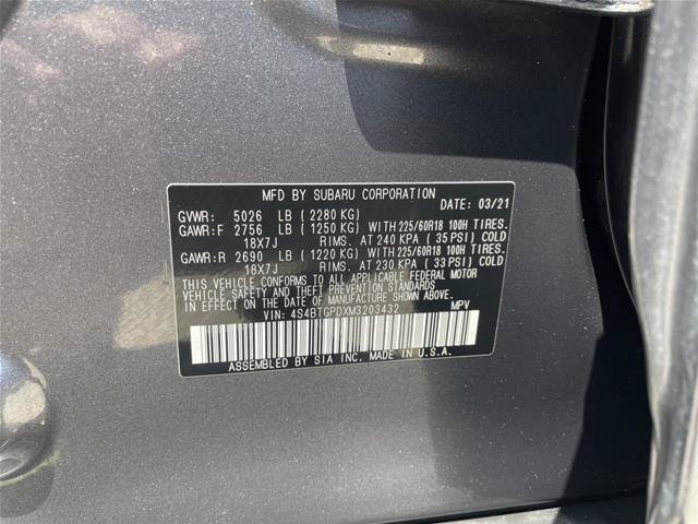 Used 2021 Subaru Outback Touring XT AWD/4WD image 34