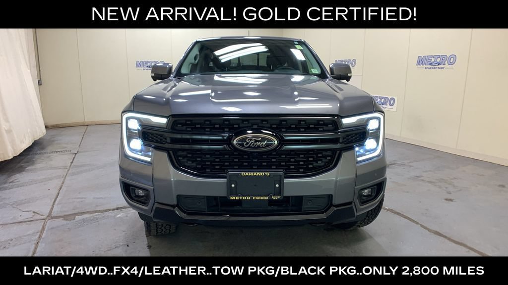 Certified 2025 Ford Ranger Lariat w/ FX4 Off-Road Package AWD/4WD image 8