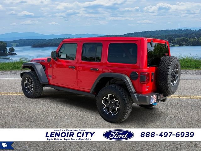 Used 2021 Jeep Wrangler Unlimited Rubicon 4xe w/ Cold Weather Group AWD/4WD image 3