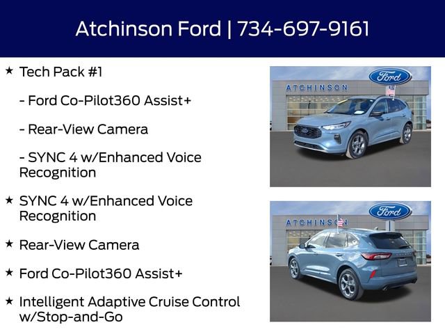 Certified 2023 Ford Escape ST-Line w/ Tech Pack #1 image 12