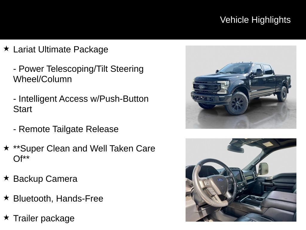 Certified 2022 Ford F250 Lariat w/ Tremor Off-Road Package AWD/4WD image 21