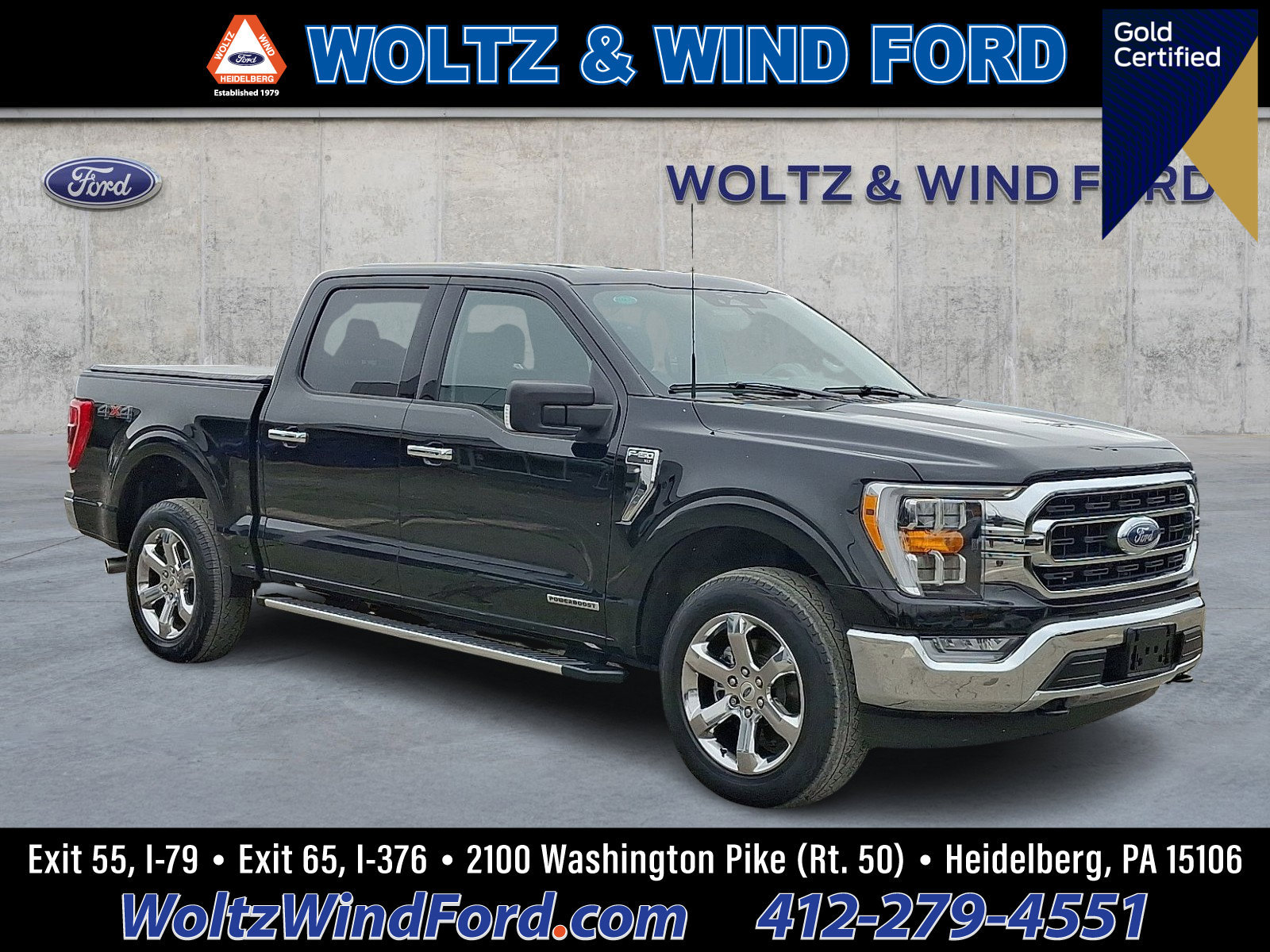 Certified 2023 Ford F150 XLT w/ Equipment Group 302A High image 1