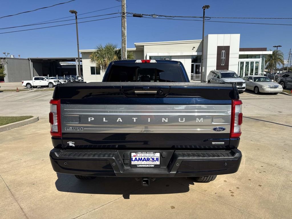 Certified 2022 Ford F150 Platinum w/ Equipment Group 701A High image 8