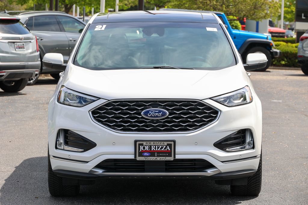Certified 2021 Ford Edge Titanium w/ Equipment Group 301A AWD/4WD image 25