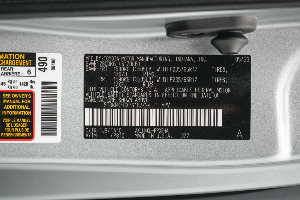 Used 2023 Toyota Sienna LE FWD image 24