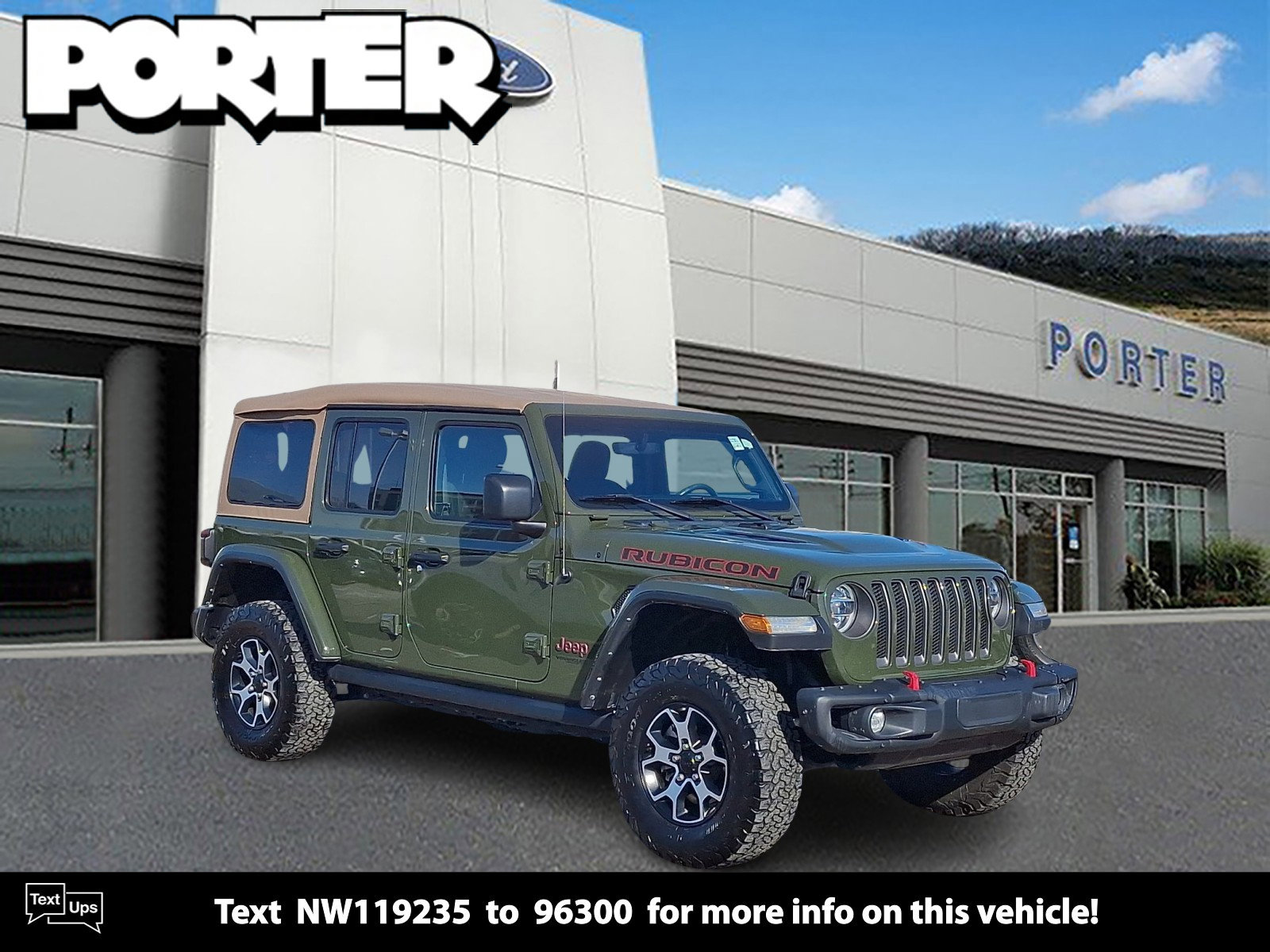 Used 2022 Jeep Wrangler Unlimited Rubicon w/ Steel Bumper Group image 10
