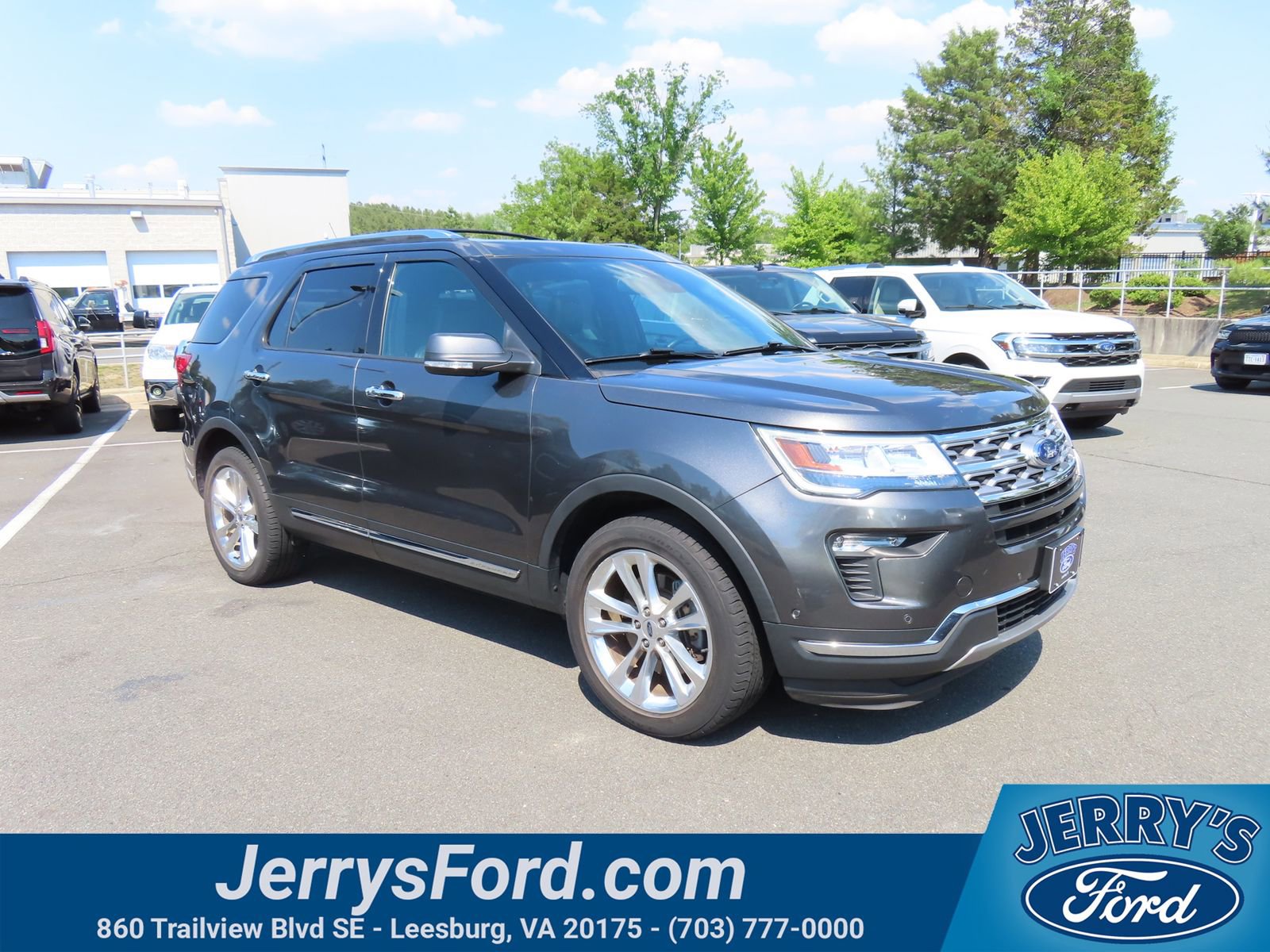 Certified 2018 Ford Explorer Limited w/ Equipment Group 301A AWD/4WD image 1