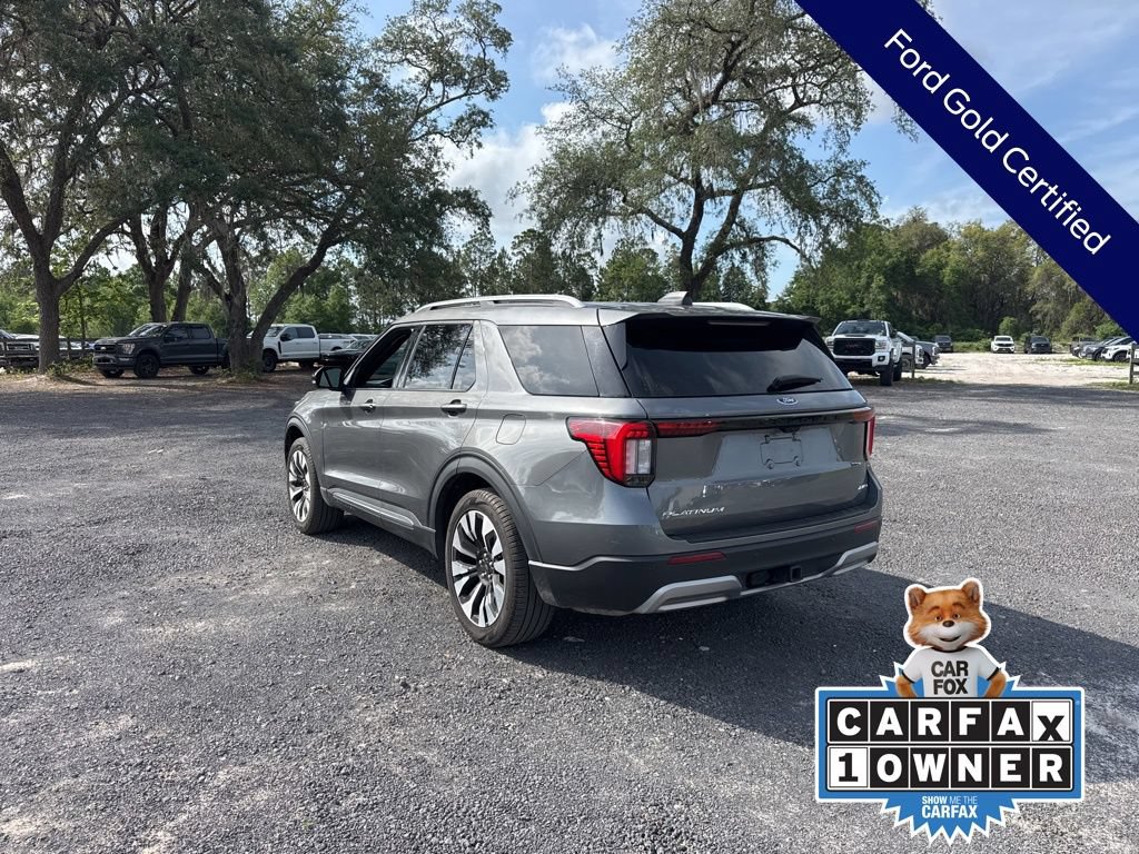 Certified 2025 Ford Explorer Platinum w/ LUX Leather Package AWD/4WD image 4