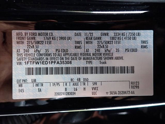Certified 2023 Ford F150 Limited AWD/4WD image 24