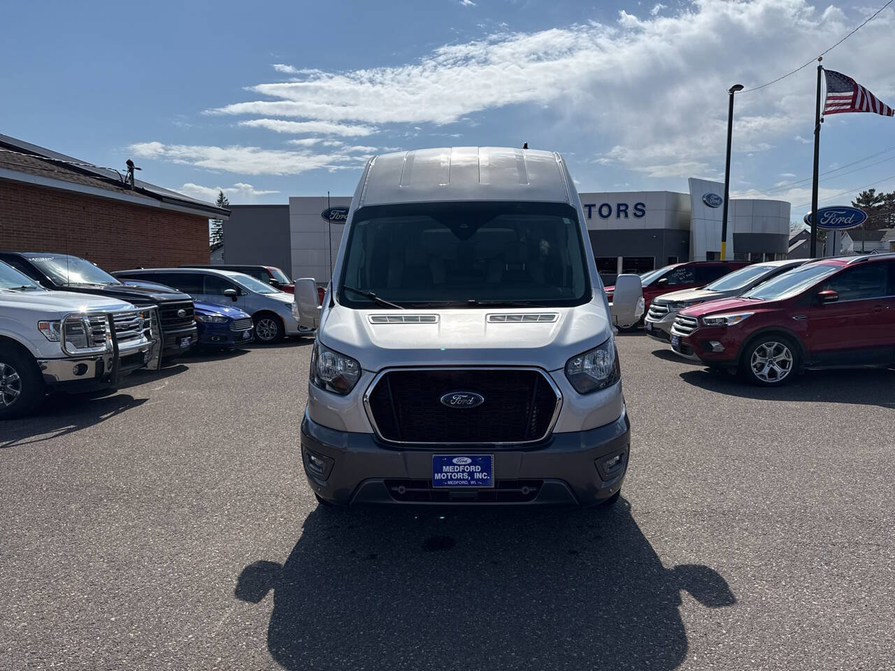Certified 2023 Ford Transit 350 350 AWD 3dr LWB High Roof Carg image 12