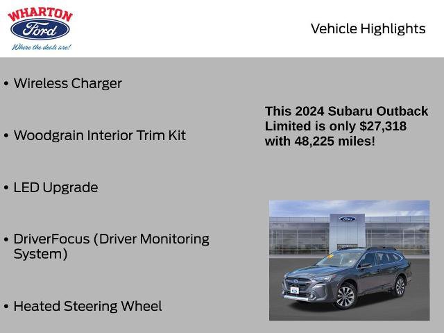 Used 2024 Subaru Outback Limited AWD/4WD image 21