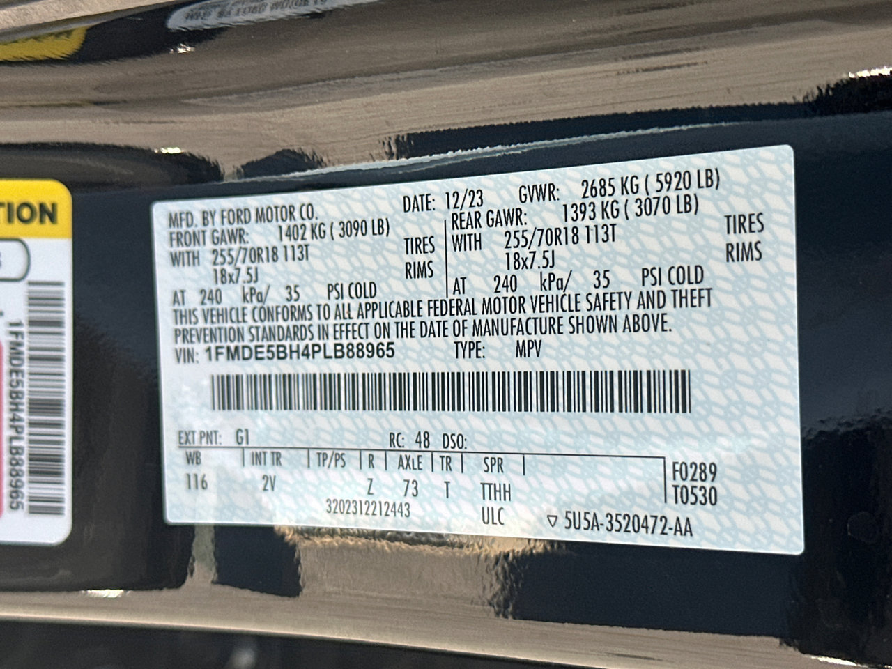 Certified 2023 Ford Bronco Outer Banks AWD/4WD image 34