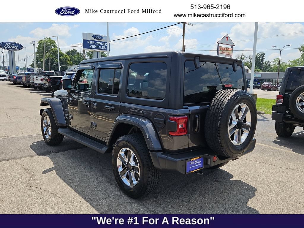 Used 2021 Jeep Wrangler Unlimited Sahara AWD/4WD image 3