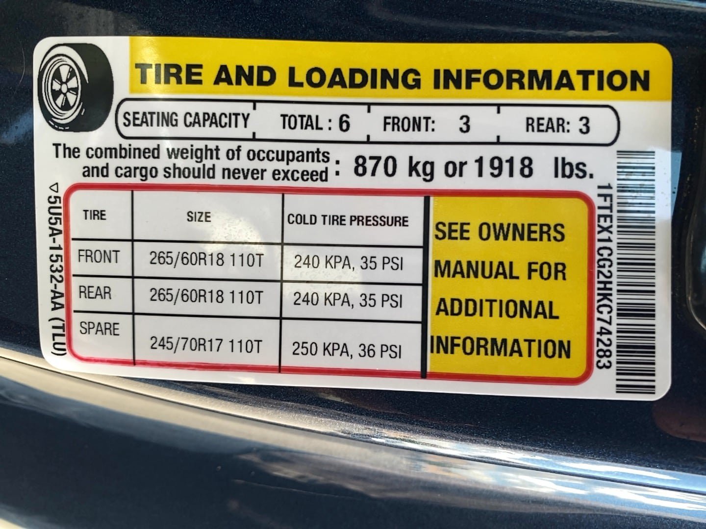 Certified 2017 Ford F150 XLT w/ Equipment Group 301A Mid RWD image 21