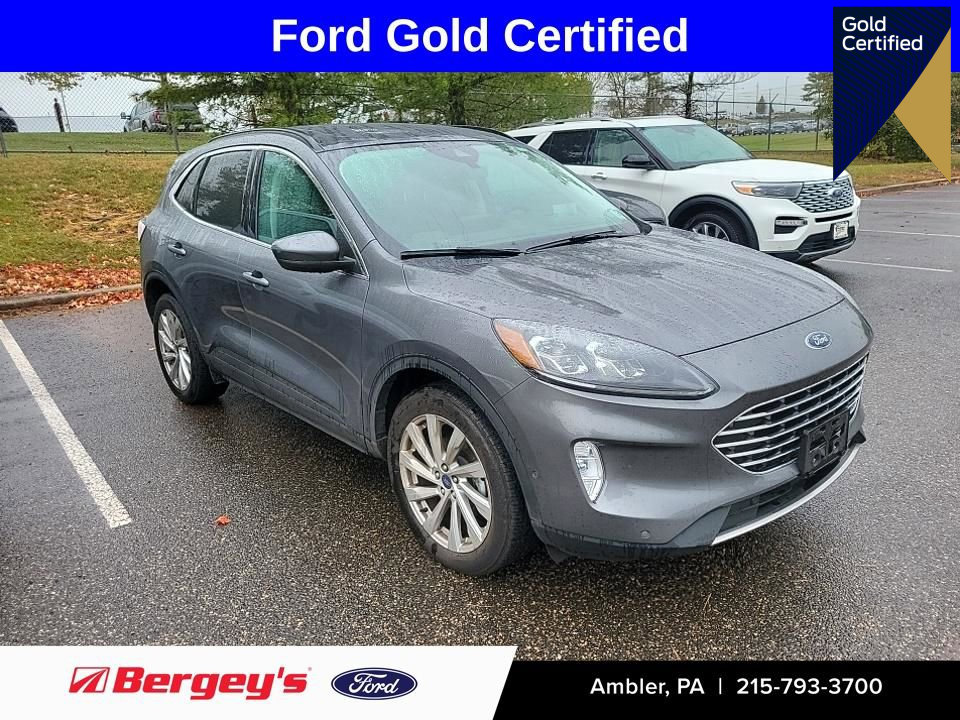 Certified 2022 Ford Escape Titanium w/ Titanium Elite Package
