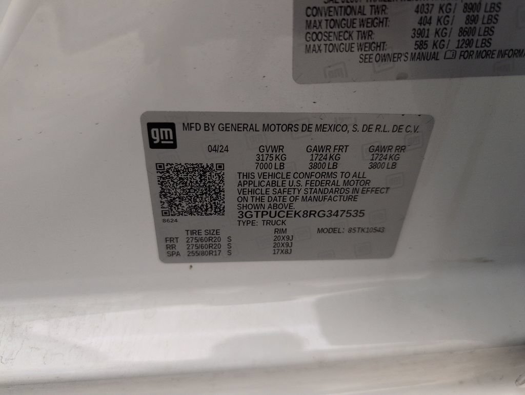 Used 2024 GMC Sierra 1500 Elevation AWD/4WD image 40
