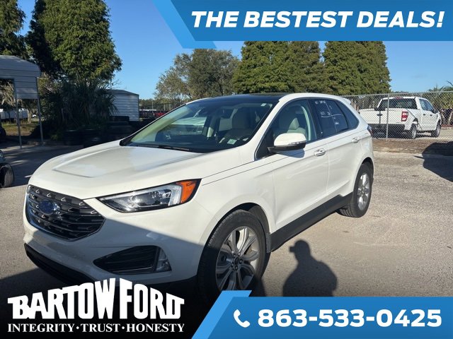 Certified 2023 Ford Edge Titanium w/ Class II Trailer Tow Package