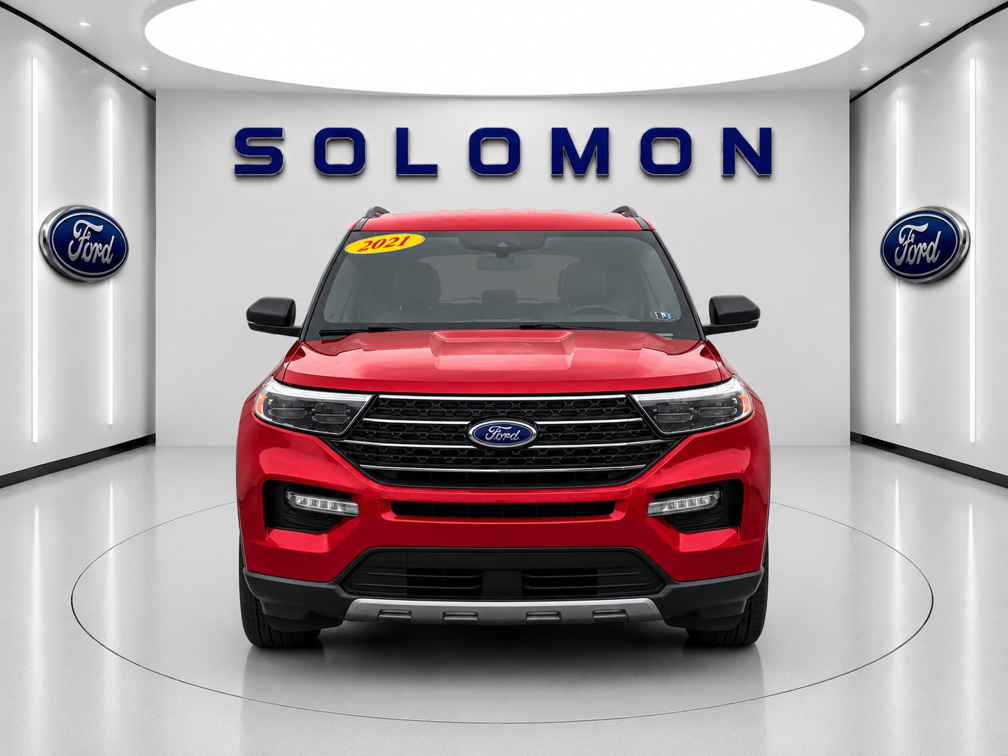 Certified 2021 Ford Explorer XLT w/ Equipment Group 202A AWD/4WD image 3