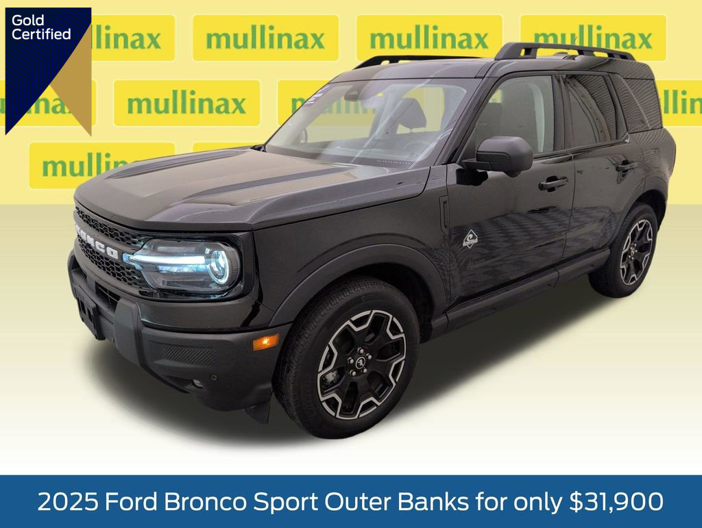 Certified 2025 Ford Bronco Sport Outer Banks w/ Outer Banks Tech Package+