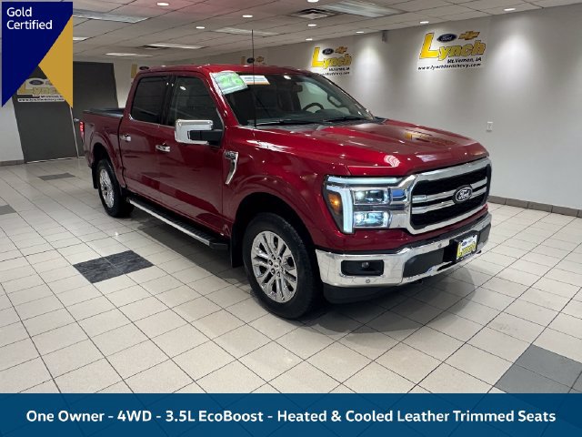 Certified 2026 Ford F150 Lariat w/ Equipment Group 501A Mid AWD/4WD 360° Tour