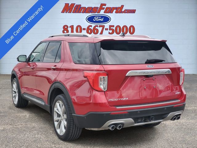 Certified 2021 Ford Explorer Platinum w/ Equipment Group 601A AWD/4WD image 4