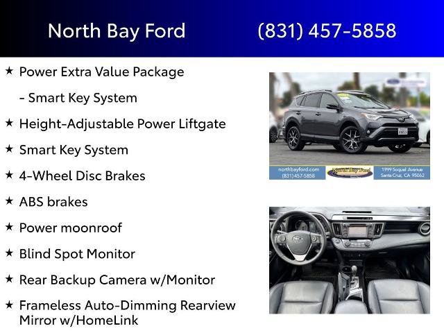 Used 2018 Toyota RAV4 SE w/ Power Extra Value Package FWD image 8