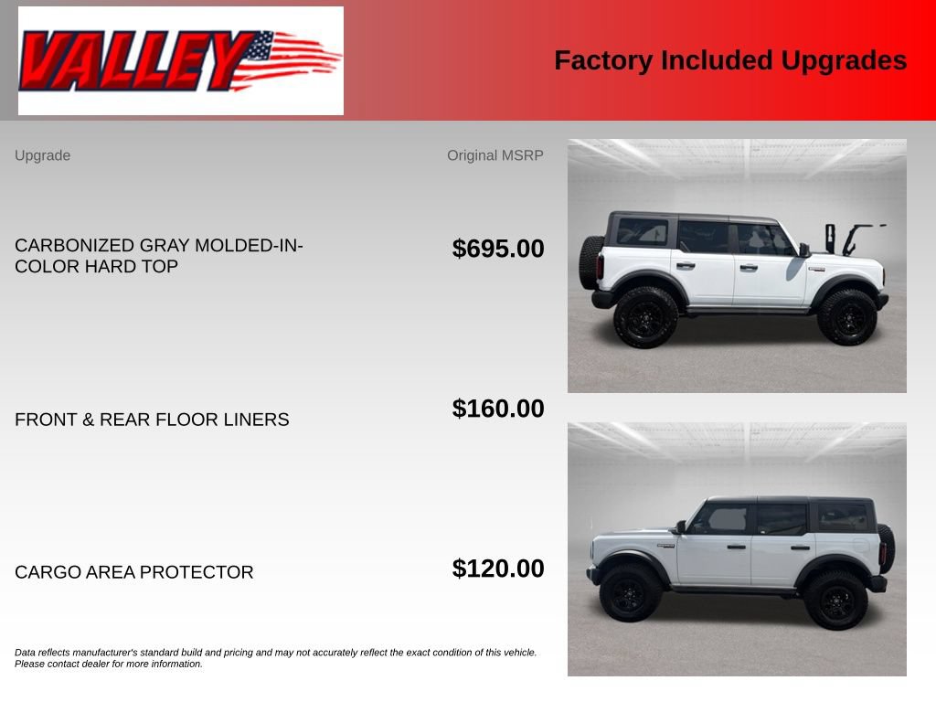 Certified 2022 Ford Bronco Wildtrak AWD/4WD image 6