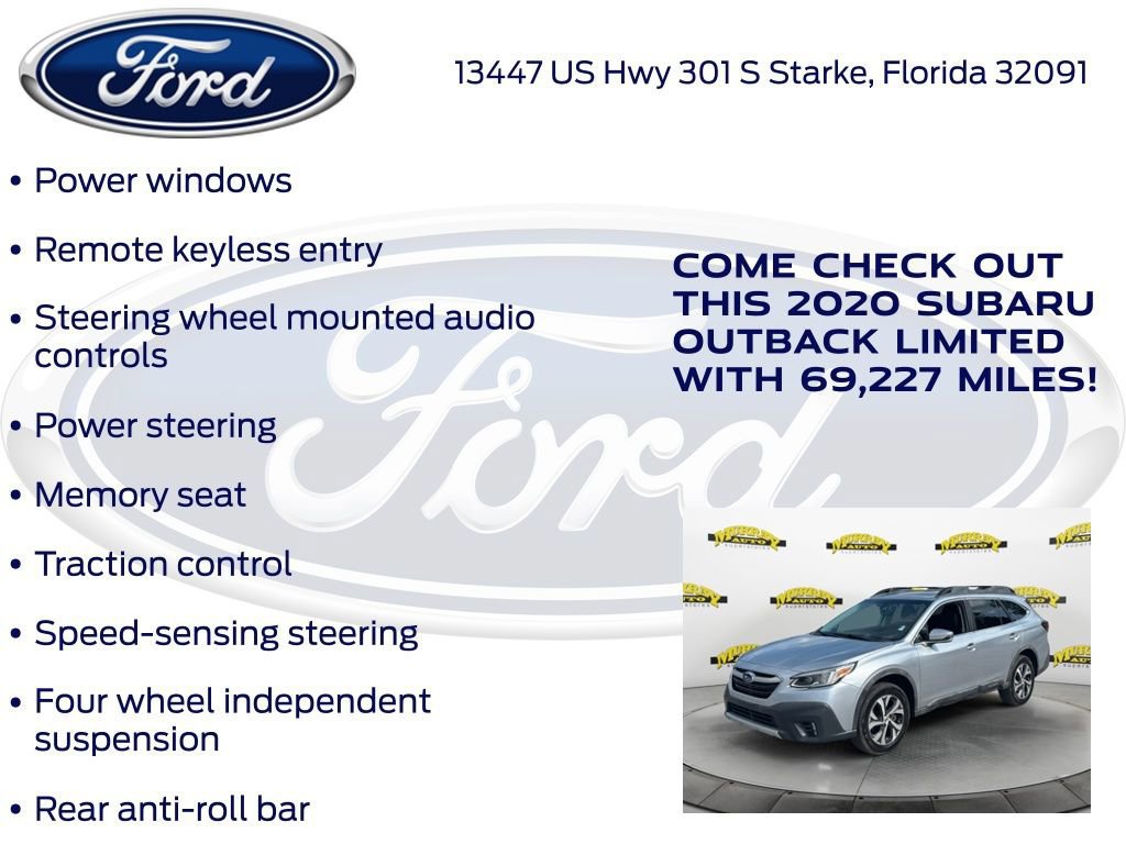 Used 2020 Subaru Outback Limited image 20