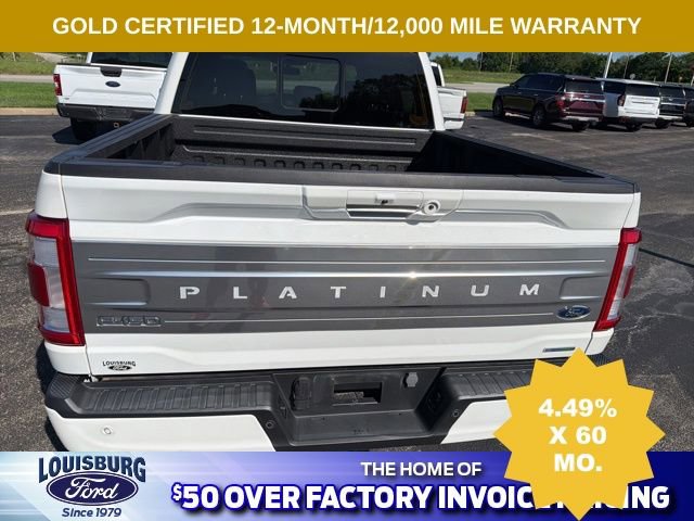 Certified 2023 Ford F150 Platinum w/ Equipment Group 701A High AWD/4WD image 4