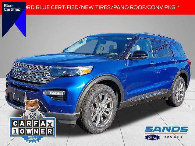 Certified 2022 Ford Explorer Limited w/ Equipment Group 301A