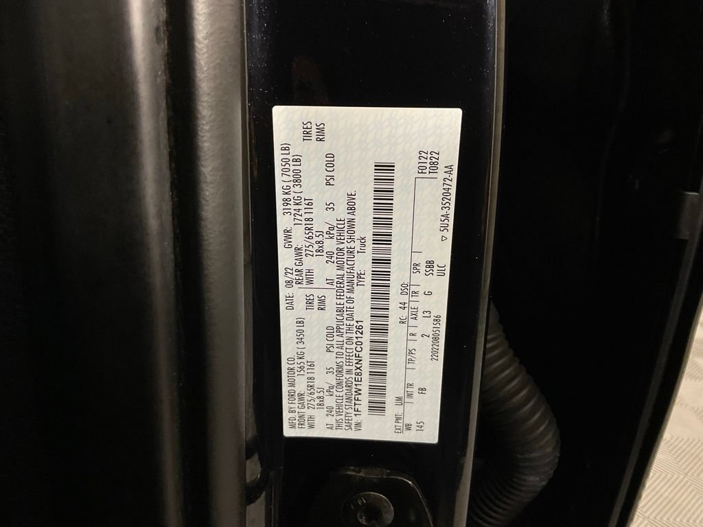 Certified 2022 Ford F150 XLT w/ Equipment Group 302A High AWD/4WD image 27
