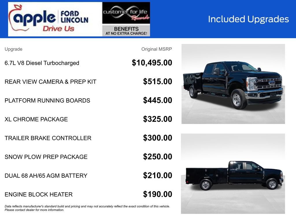 Certified 2025 Ford F350 XL w/ XL Chrome Package AWD/4WD image 4