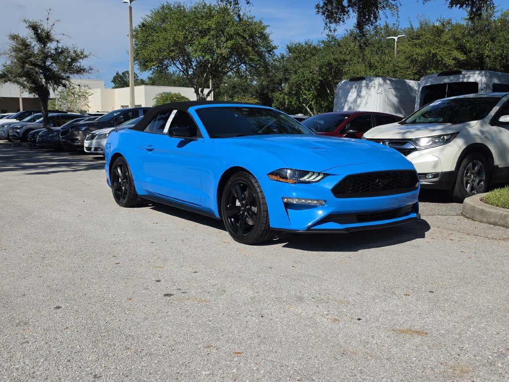 Certified 2022 Ford Mustang Convertible w/ Equipment Group 101A RWD image 2