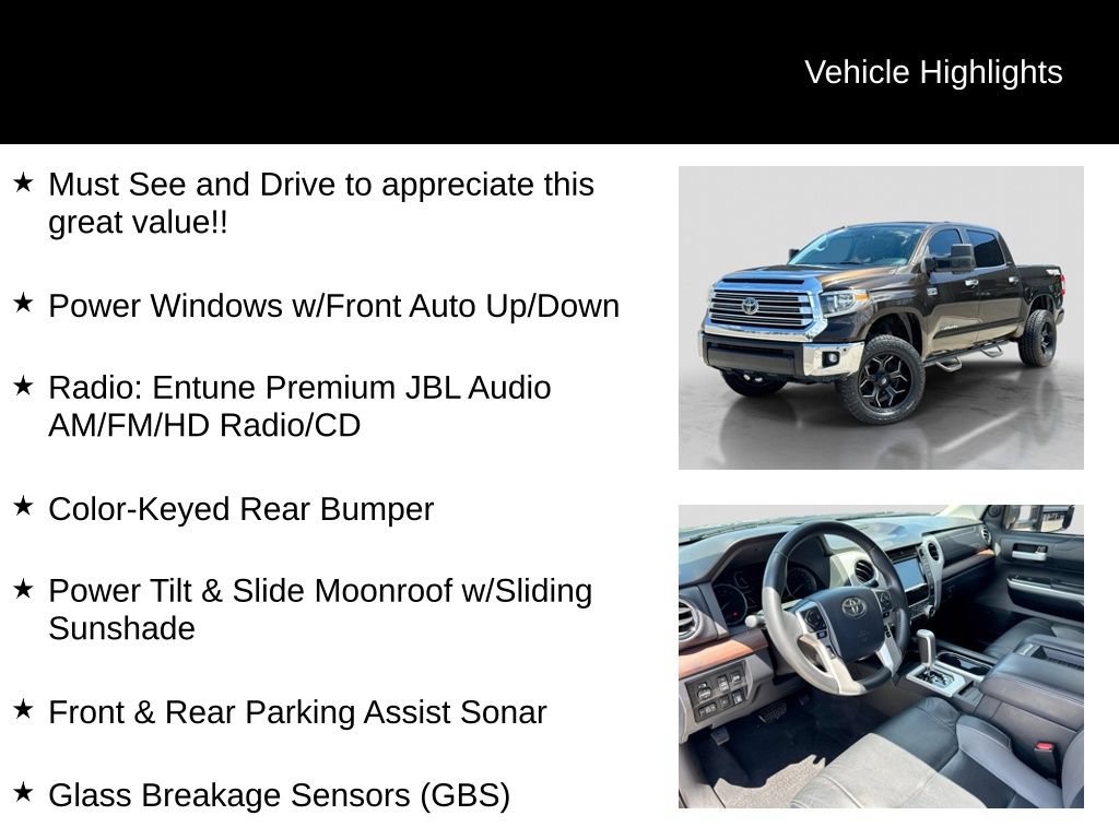 Used 2019 Toyota Tundra Limited w/ Limited Premium Package AWD/4WD image 21