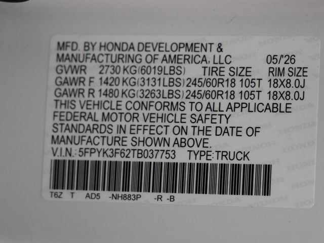 Used 2026 Honda Ridgeline TrailSport image 32