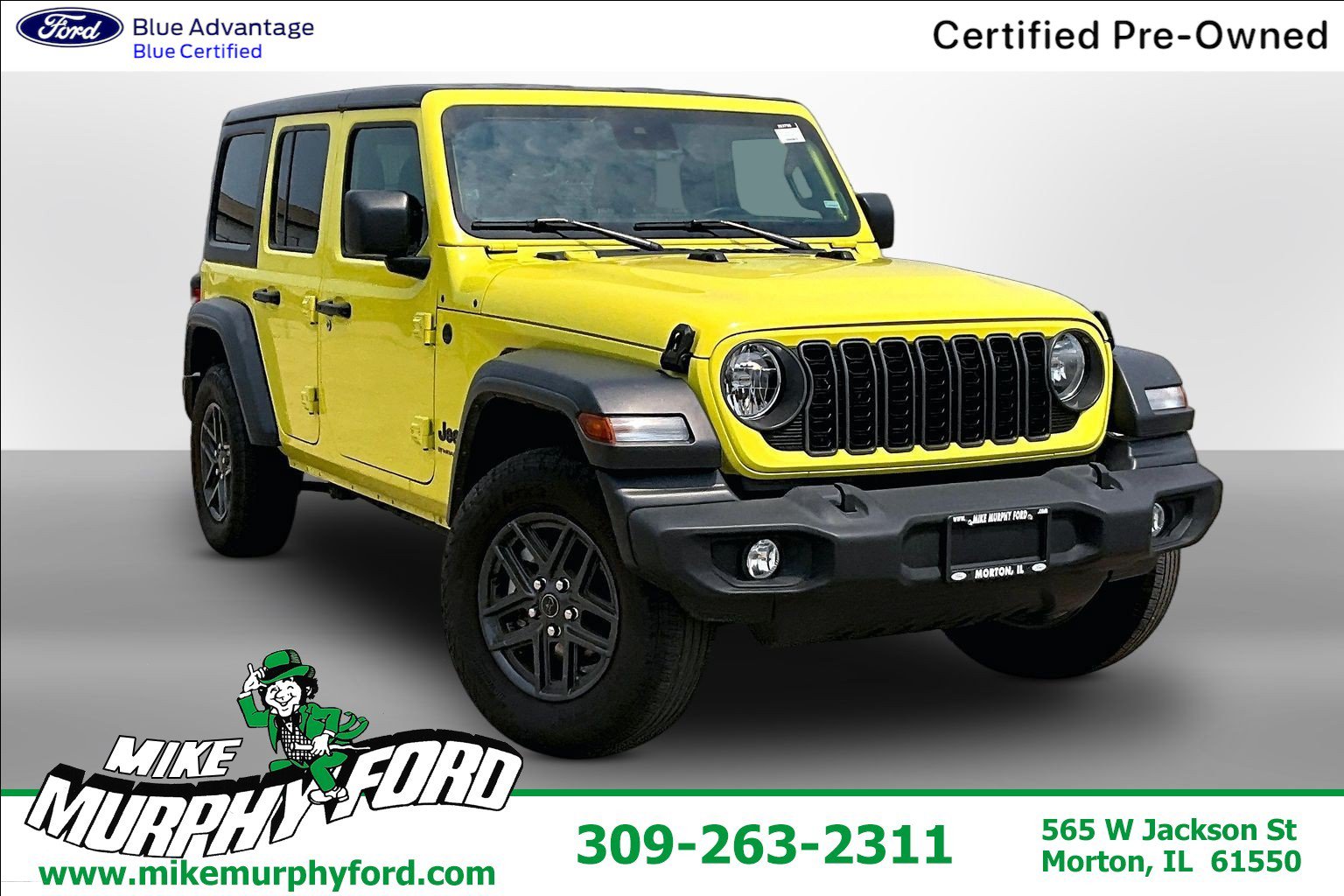 Used 2024 Jeep Wrangler Unlimited Sport