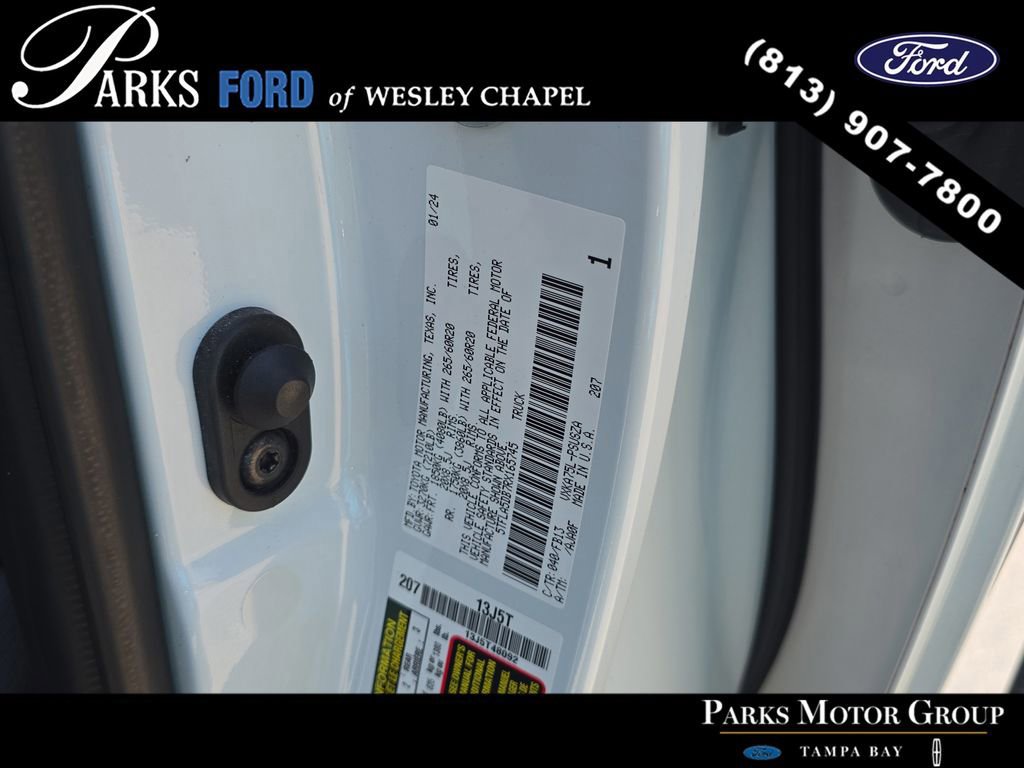 Used 2024 Toyota Tundra SR5 w/ SR5 Convenience Package AWD/4WD image 33