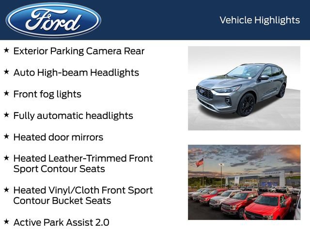 Certified 2024 Ford Escape ST-Line Elite w/ Premium Technology Package AWD/4WD image 13