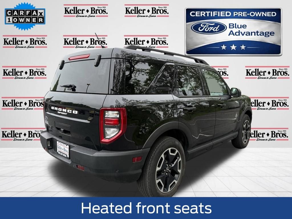 Certified 2023 Ford Bronco Sport Outer Banks w/ Tech Package AWD/4WD image 7