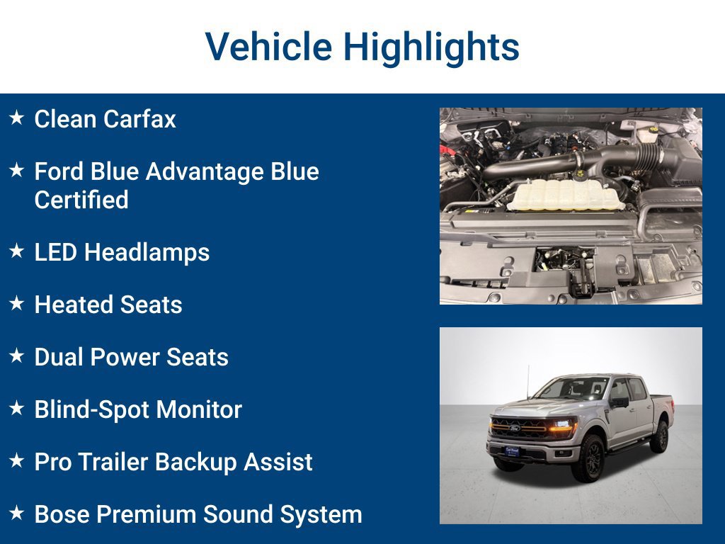 Certified 2024 Ford F150 Tremor w/ Mobile Office Package AWD/4WD image 3